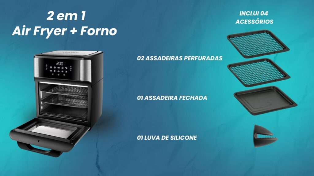 Air fryer forno mondial